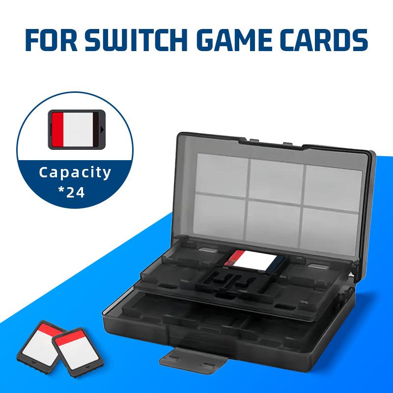 Switch Game Card Storage Box - 24 Slots