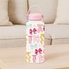 INS Insulated Water Bottle Portable Floral Thermal Cup Drinkware Thermal Water Bottle  Office
