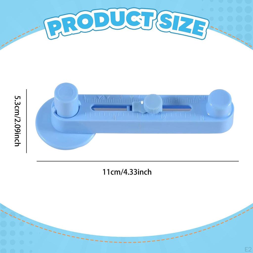 Circle Cutter Circular Paper Multipurpose Compact Compass Cutting Tool Cut Trimmer for