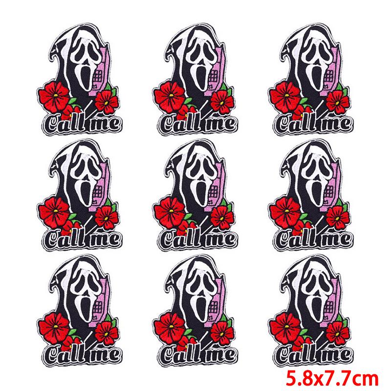 10 pezzi/lotto toppa da ricamo all'ingrosso termoadesiva sulle toppe per abbigliamento toppe su vestiti giacche decorazioni applique forniture per cucire