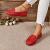 Fashion New Style Women Shoes Flats Leather Moccasins Sneakers Woman Casual Shoes Slip-on Loafers Female Boat Shoes Big Size 36-42