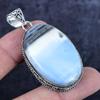 Natural Owhyee Opal Gemstone Handmade 925 Sterling Silver Pendant 2.32" ETC-14206