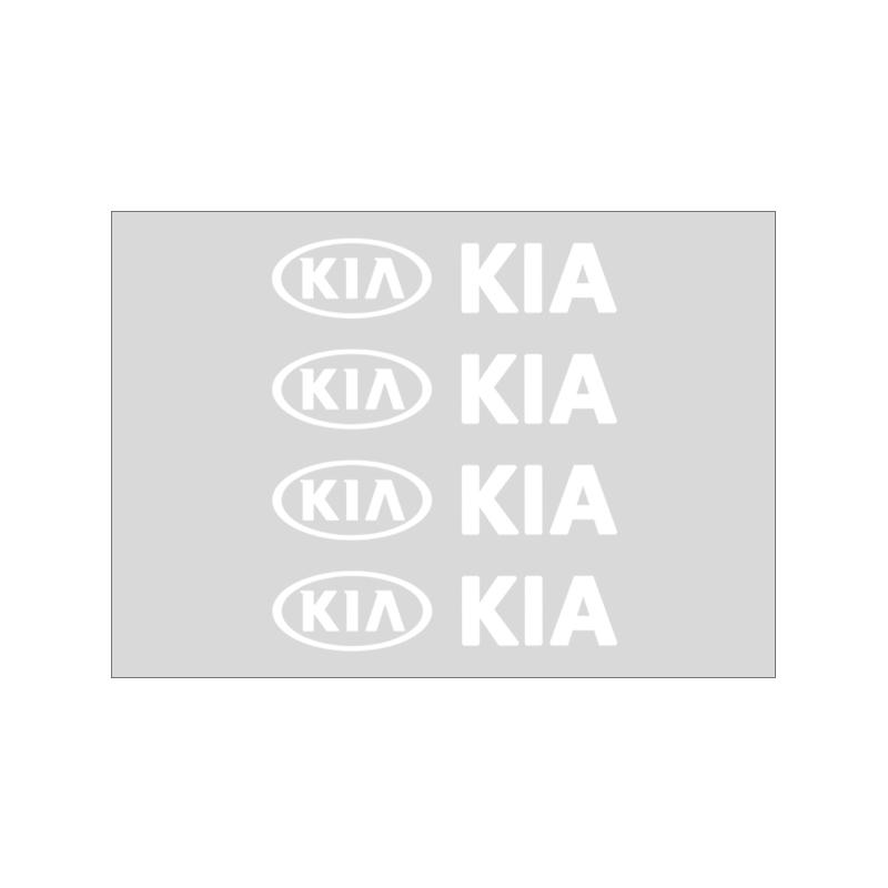 4pcs Fashion Car Styling Door Handle Stickers Tire Rear View Mirror Decals For Kia Rio Ceed Sportage Cerato Soul Sorento K2 K5 Flip Car Accessories