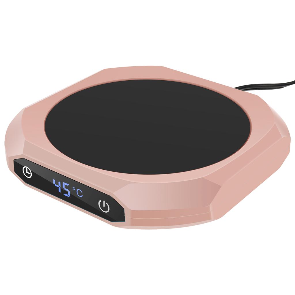 Coffee Mug Warmer Heated Saucer with Triple Adjustable Temperatures Saucer Coffee Cup Warmer with Anti Skid Pad For Coffer Tae