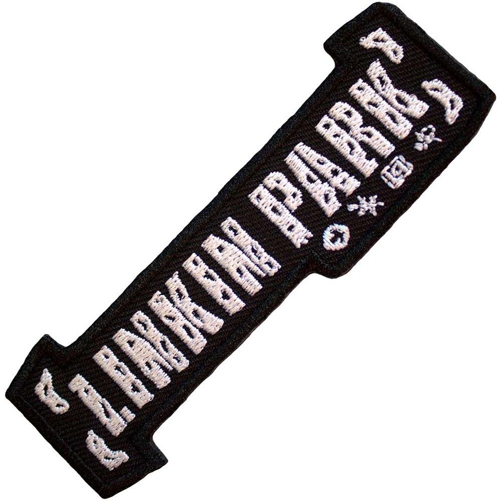 Linkin Park Woven Bracket Logo Iron On Patch