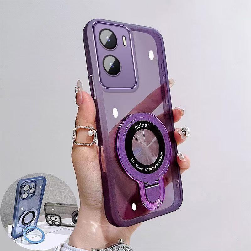 Shockproof Magnetic Bracket Phone Case for Xiaomi 15T 13T 14T Pro 17 Pro Max  Poco F8 X6 X7 F7 M7 Pro Ultra Clear Stand Cover for Redmi Note 15 14 Pro