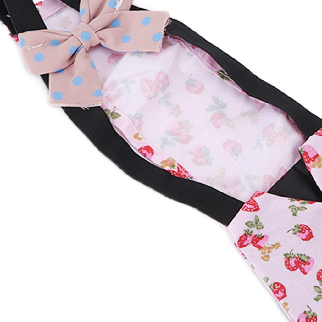 Chicken Diapers Washable Breathable Poultry Cloth with Bow Tie for Chicken and Goose