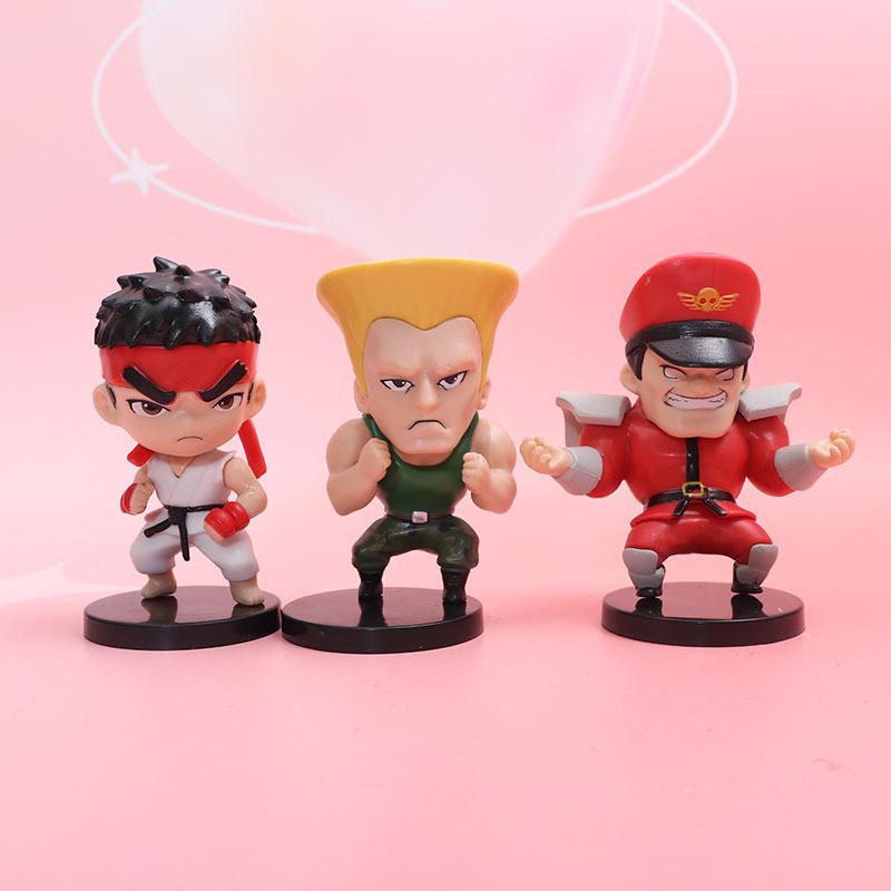 Street Fighter Pvc Figurine Set With Collectible Chunli And Ryu For Gaming Enthusiasts