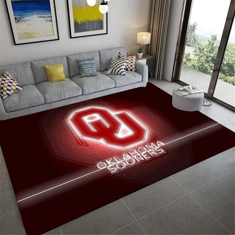 Oklahoma Sonners Carpet Rug for Living Room Bedroom Home Sofa Decoration,Kids Play Non-slip Floor Mat