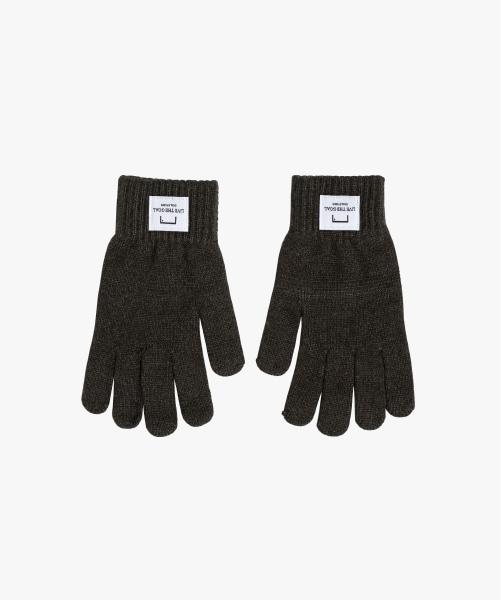 GOALSTUDIO Pass Me Knit Gloves-Charcoal