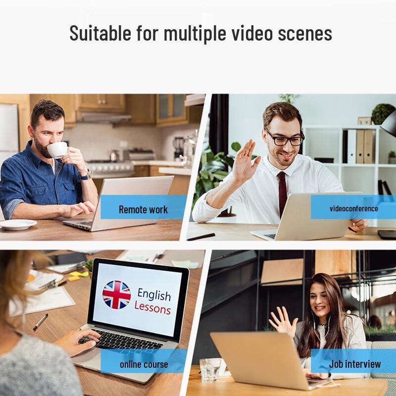 Hikvision DS-E12S 1080P HD USB Webcam with Speaker