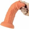Female Silicone 6.5cm Egg-free Stubby Giant Cock Big Male Simulation Penis Penis Super Large Vagina Props
