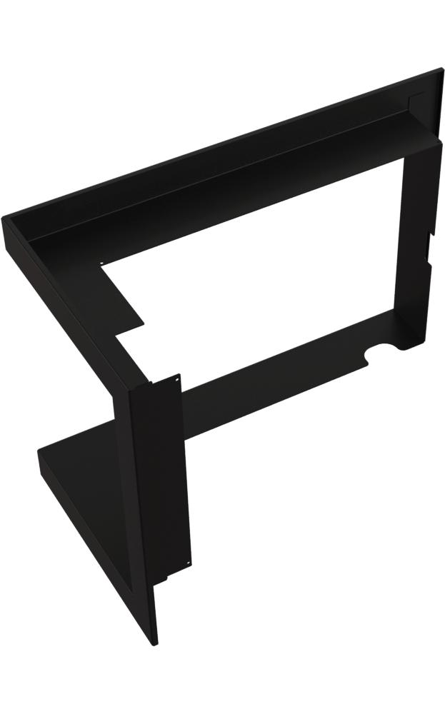 Ocelová rám pro ocelový krb SIMPLE 6 kW pravý