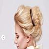 Guuyoo Plastic Side Hair Twist Comb Fine Hair Accessories, Black, White, Brown, 12 Pieces
