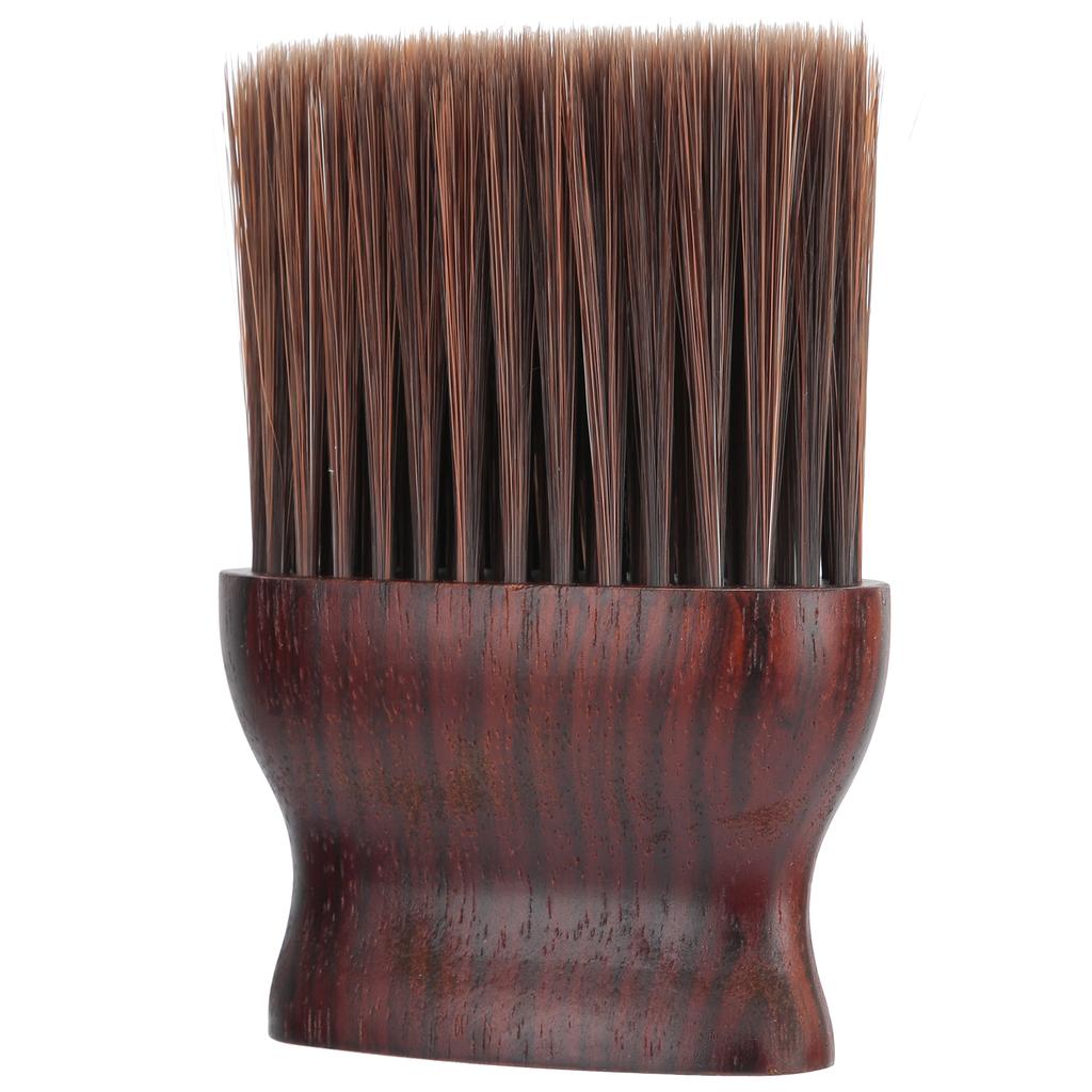 Barber Neck Duster Brush Wood Handle Hair Duster Brush for Barber Shop Hair Salon