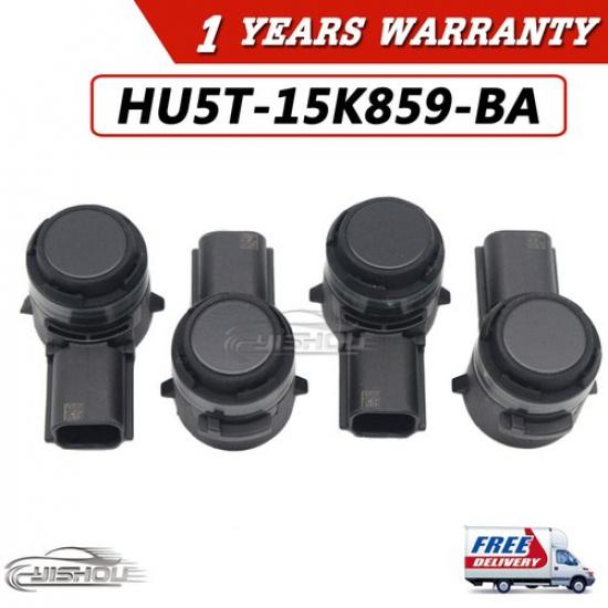 4PCS HU5T-15K859-BA PDC Reverse Parking Sensor for -21 Ford Edge Lincoln