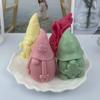 Faceless Dwarf Candle Molds Festival Christmas Gypsum Resin Mold DIY Christmas Dwarf Mold Christmas Home Decoration Art