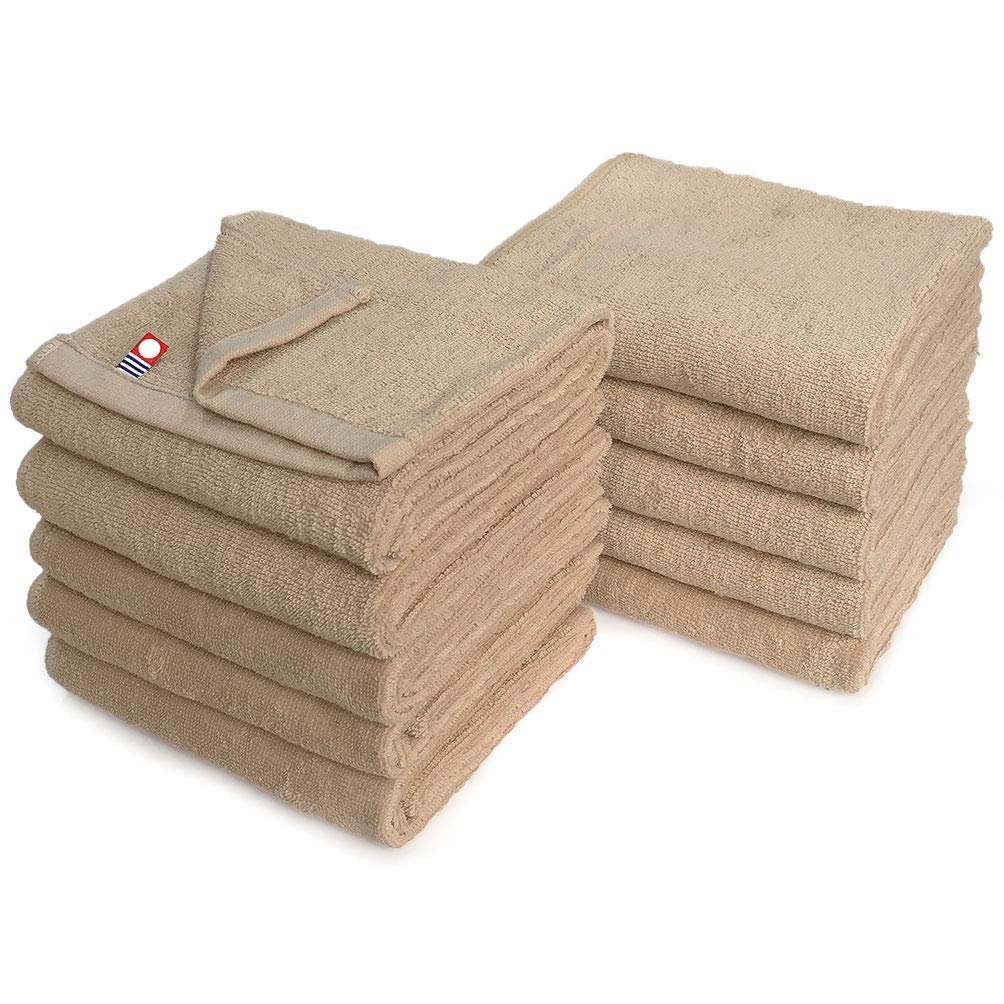 

Полотенце Imabari, коммерческий набор полотенец для лица, 10 м, цвет 34x86 см, для салонов красоты, 100 цветов, легкие и тонкие (№14 Бежевый) mc-ft10