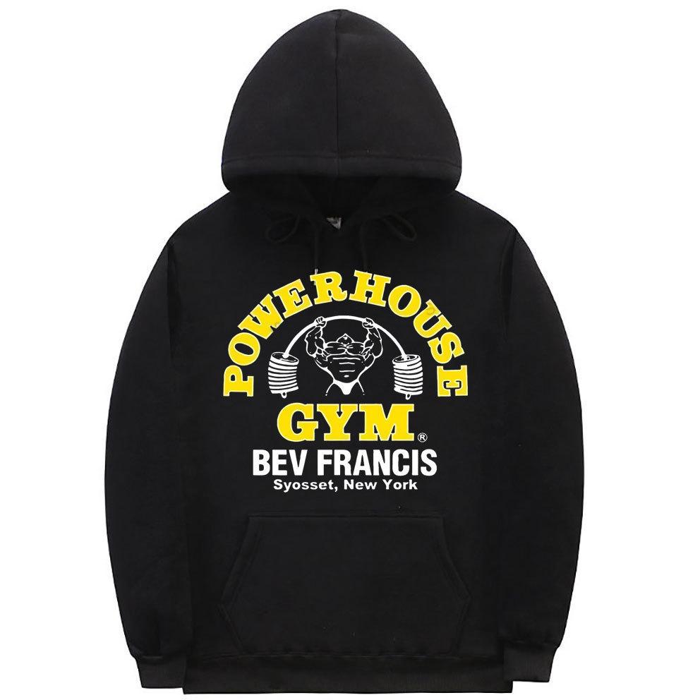 Powerhouse Gym Hoodie Men Women Sweatshirt Print Unisex Streetwear Hip Hop Style Autumn Winter Fashion Hip Hop Tops Clothes Male