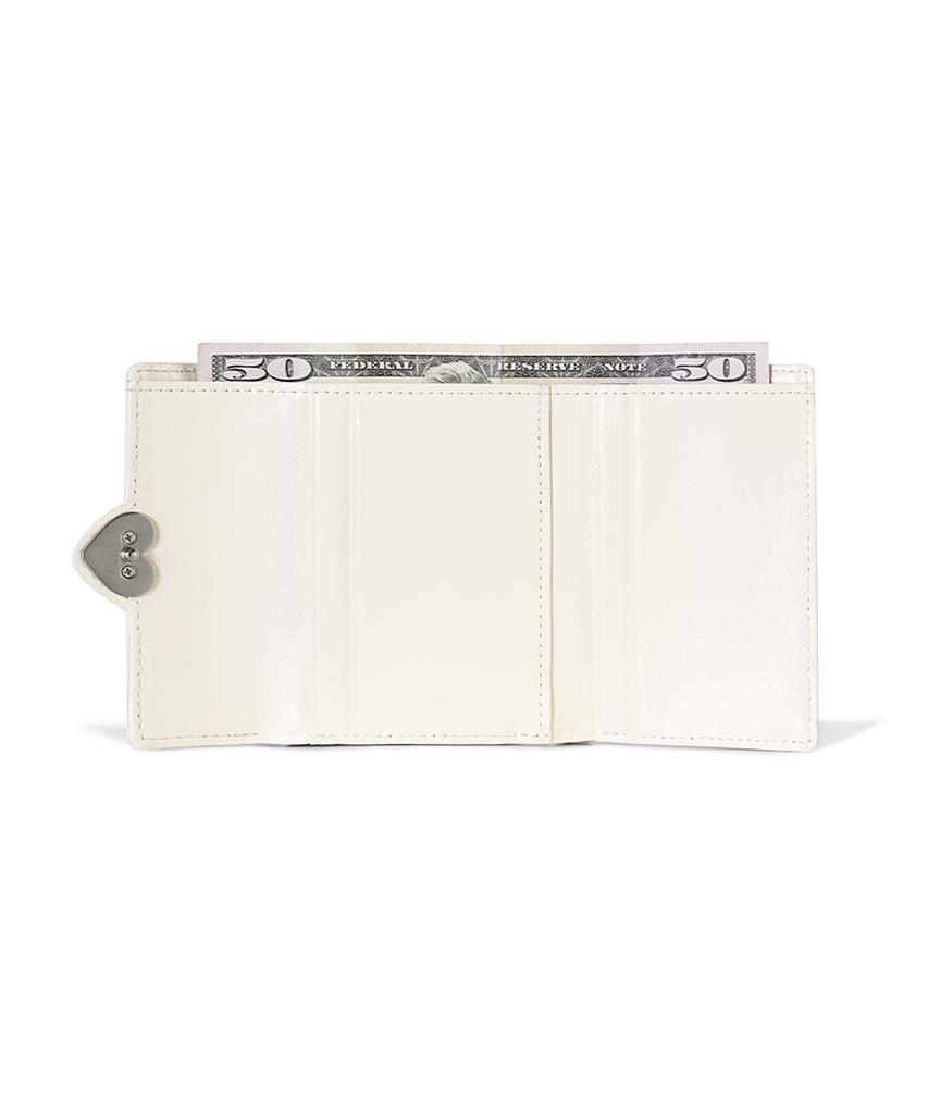 Fennec Crinkle Hearty Frame Wallet - Vanilla