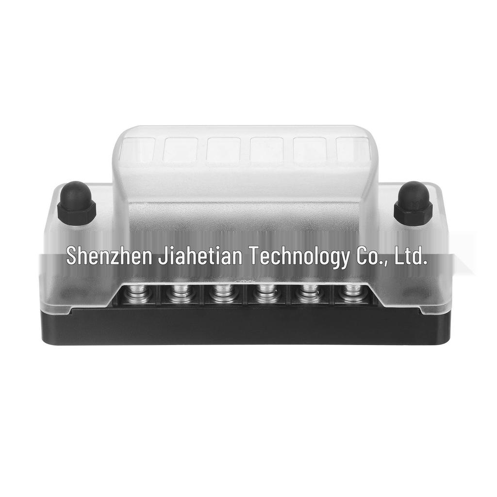 Compatible 6 or 12-Way M5 Screw Connector Car Fuse Box Holder