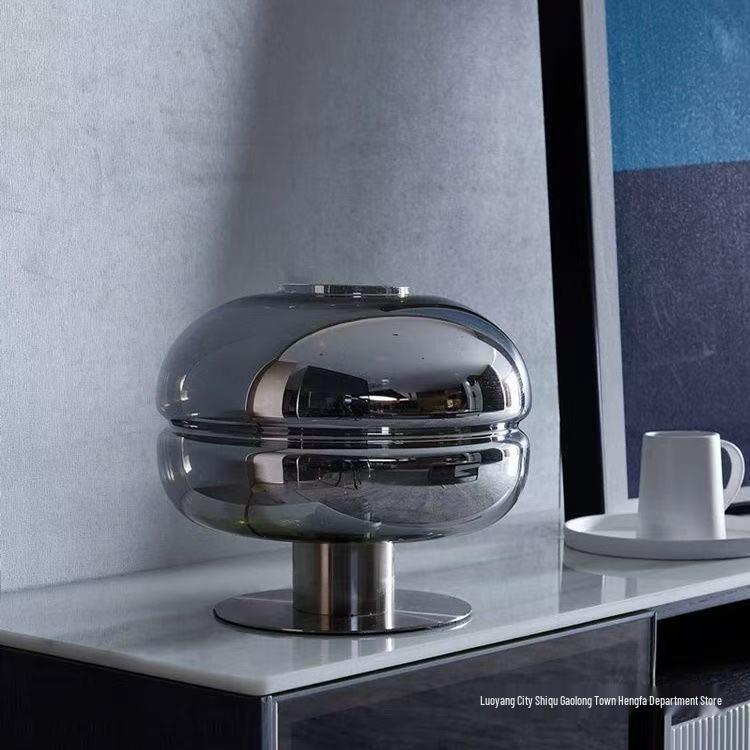 Modern Luxury Glass Table Lamp for Bedroom & Living Room