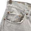Levi's 501 Color Denim Shorts W32 Gray Men's Used