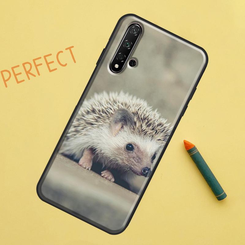Cute Little Hedgehog For Huawei Nova 5T 9 10 SE 7i 8i 11i 12i Y60 Y61 Y70 Y72 Y73 Y90 Y91 P20 P30 P40 Lite Case