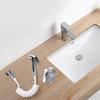 Silver Sprayer set ABS Faucet Hand Home Set Sink Sprinkler Valve Base Basin Hose Household Parts Brand New Supply