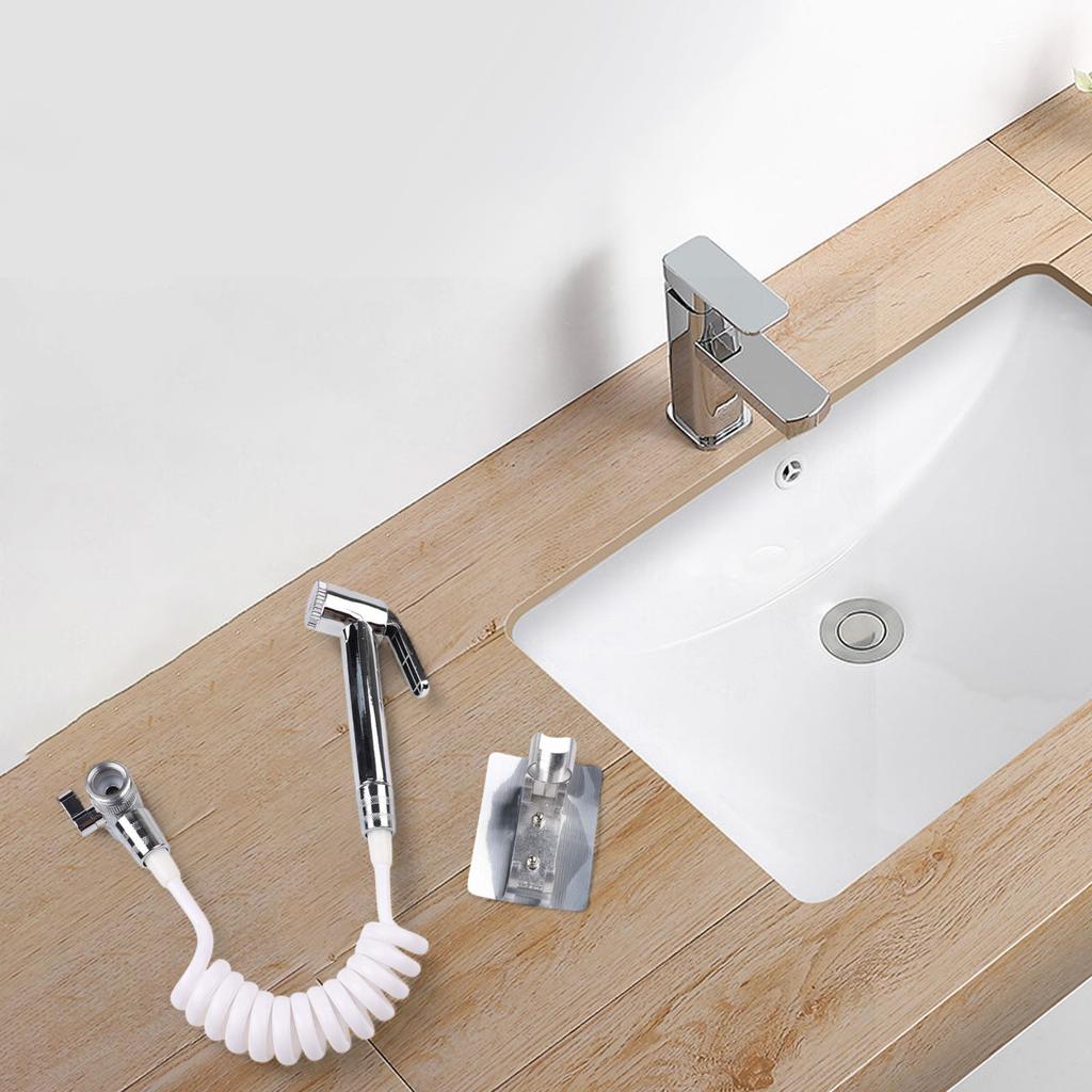 Silver Sprayer set ABS Faucet Hand Home Set Sink Sprinkler Valve Base Basin Hose Household Parts Brand New Supply