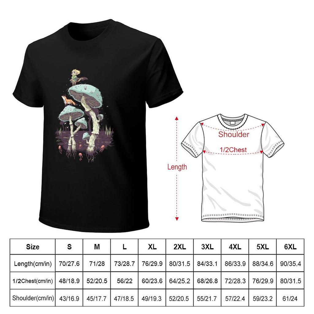 Elven Ranger T-Shirt Aesthetic Clothing Summer Tops Men T Shirts