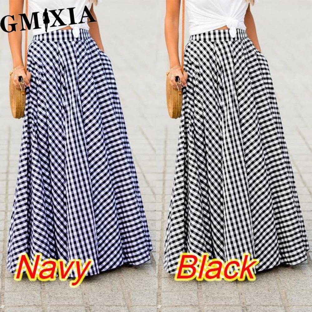 

GMXIA Women s Fashion Leisure Casual Summer Spring Skirt S чёрный