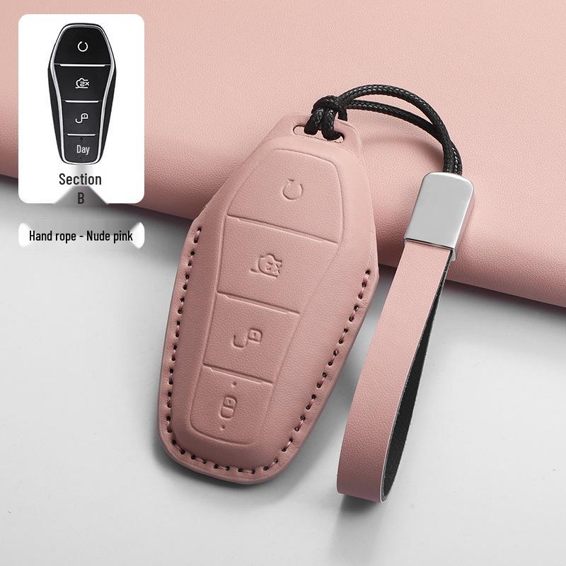 BYD Key Case for Han, Qin Plus DMI, Song Pro, Tang L, Yuan 05, Seagull, Seal 06, Dolphin Cross-border