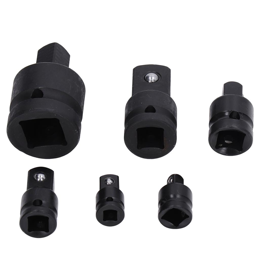 Stecknussadapter-Set Chrom-Wolframstahl 1 3/4 1/2 3/8 1/4 Antrieb Schlagadapter für Heimwartung