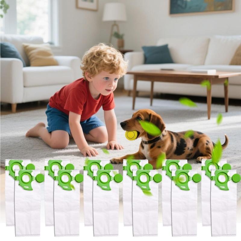 10PCS Vacuum Cleaner Dust Bag Dust Container for CV300 CV380 Model High Capacity Storage Efficient Particle Capture