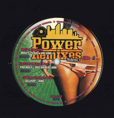 12inch Record VARIOUS  Power Remix Volume 1 PRV01 NOT ON LABEL 2008 Europe Dance  Electronica Used