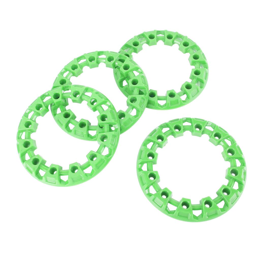 4 Pezzi 6 Pollici Copricerchio Ruota ATV Protezione Mozzo Decorazione Plastica Pneumatici Protezione Cerchione Decorativa Universale per Go Kart