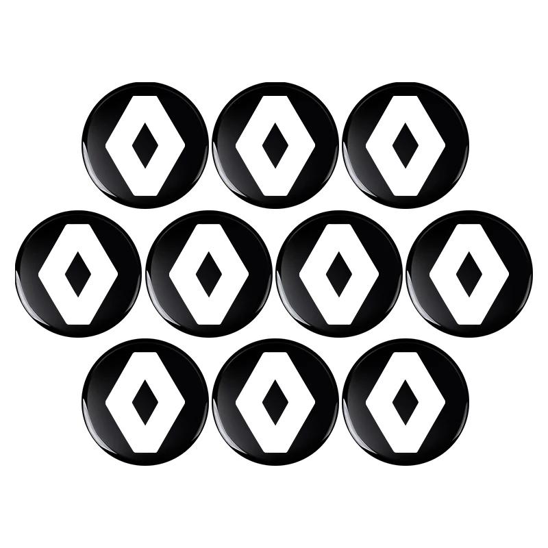 Renault 2026 Új Keréktárcsa Borítások Renault Megane 2 3 4 Twingo Clio Talisman Captur Trafic Kwid Scenic Új 14mm Kulcstartó Autó Logó Matrica