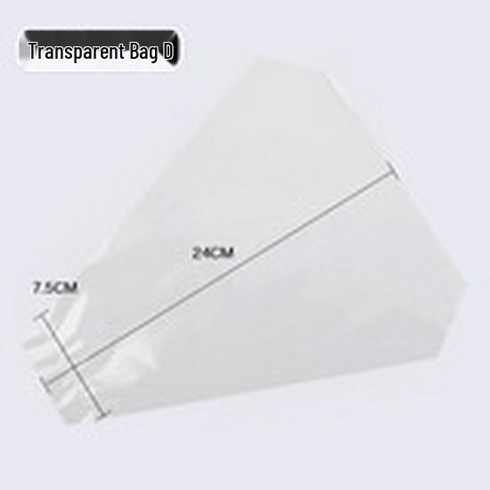 Disposable Transparent Easy-Tear Sandwich and Bread Packaging Bag