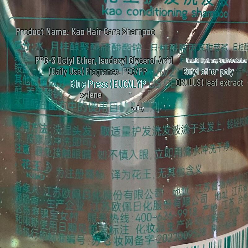 Kao Hair Care Shampoo