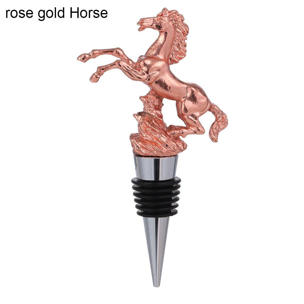 Deer Head Wine Stopper Beverage Bottle Cap Leak Proof Champagne Bottles Sealer Stoppers Wine Cork Bartender Tool Wine Accessorie 7