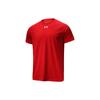 T Shirts Men's Red Crew Neck Moderate Straight Fit 22500518-600