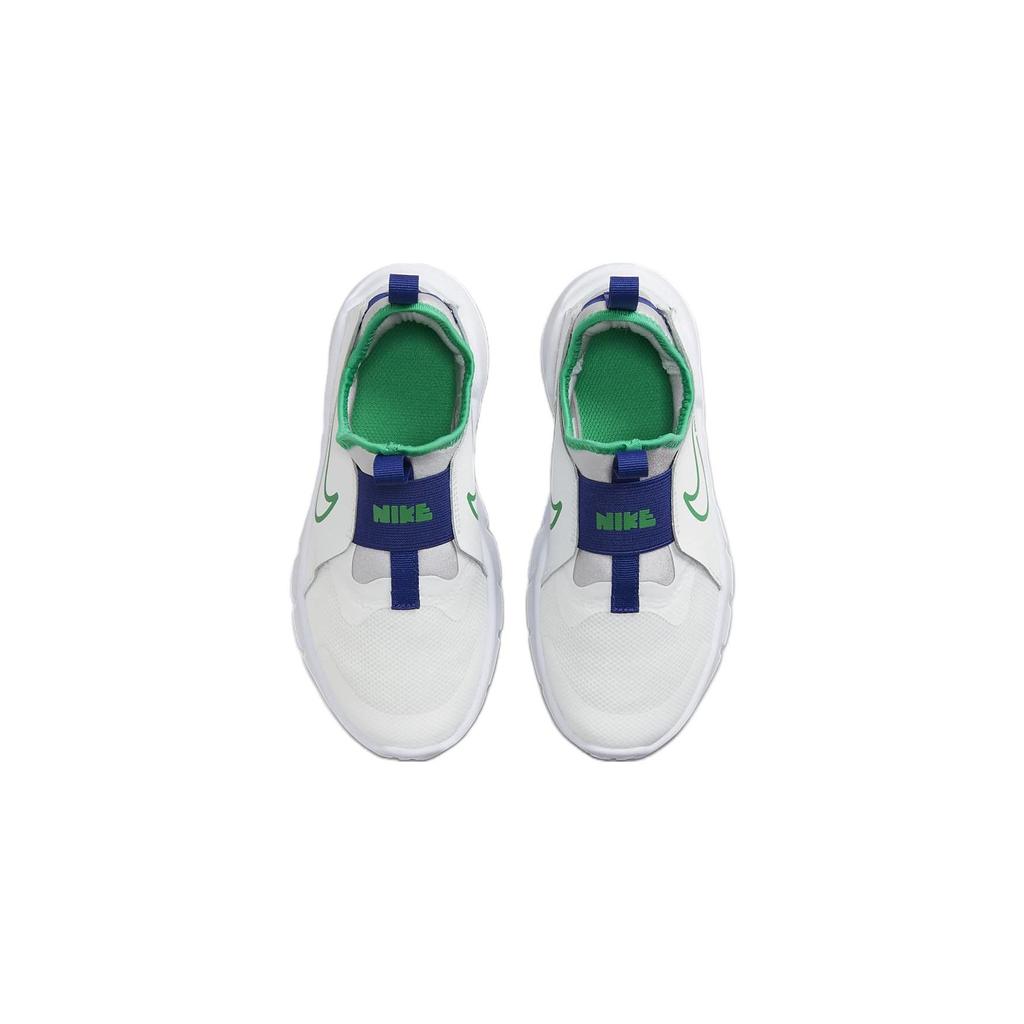 Nike Flex Runner 2 PS White Stadium Green Kids Joggesko Summit-White Pure-Platinum Deep-Royal-Blue DJ6040-102