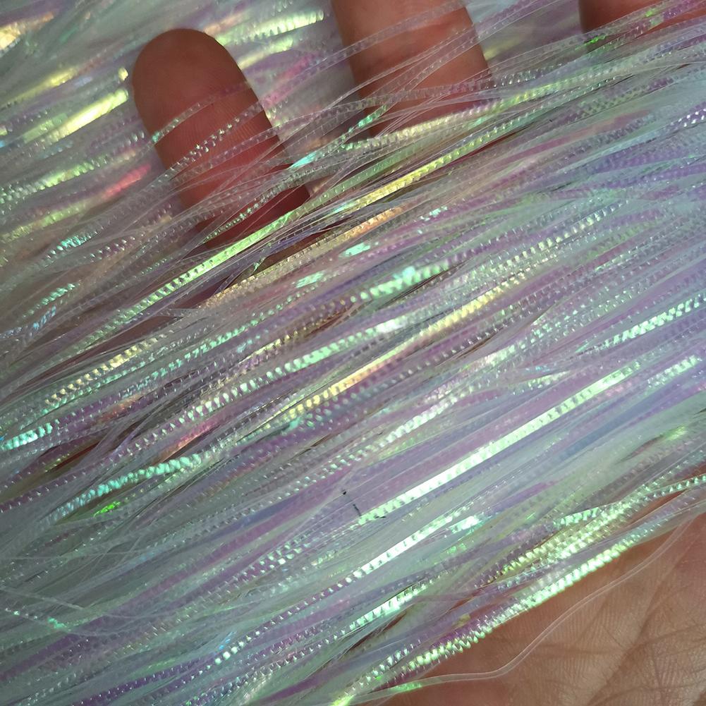 Outdoor Flash Gliss Strands Fishing Sea Trout Trout 1 Pack 10g 25cm Accessories DIY Glitter Strips Parts Plastic