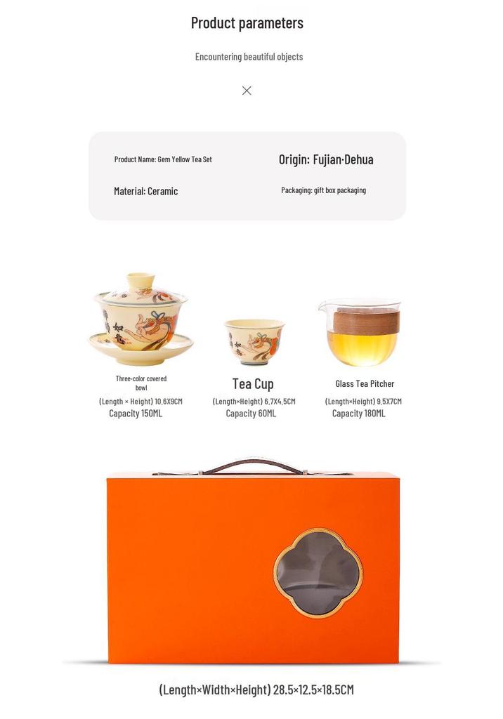 Elegant White Porcelain Gongfu Tea Set: One Pot, Four Cups - Perfect for Home, Office, or Gifts