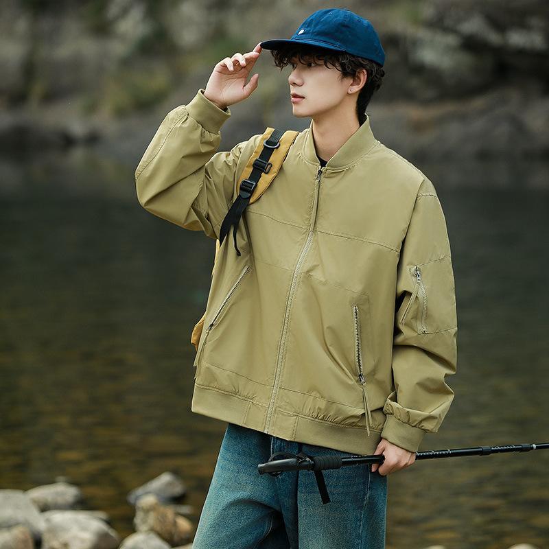 

Ретро куртка пилот в стиле хай-стрит, новая, свободного кроя, повседневного дизайна, куртка-бейсболка на весну и осень 3XL