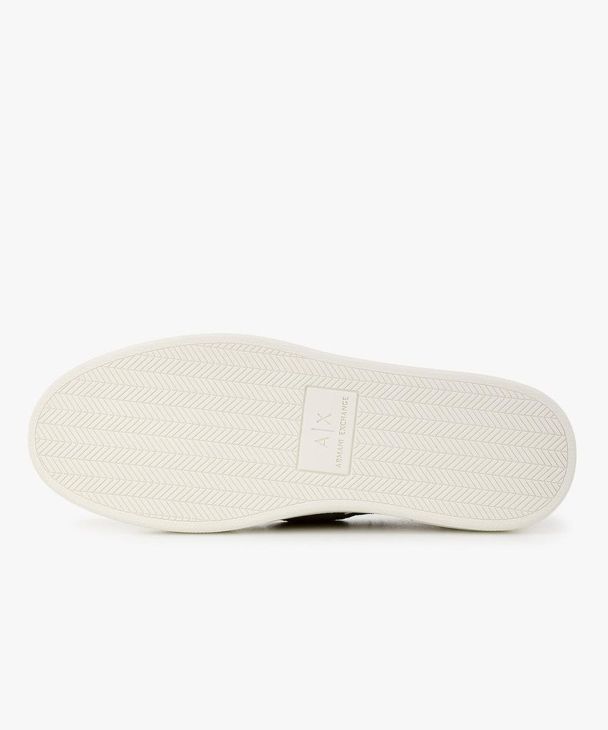 Armani Exchange Men'S Suede Platform Banding Slip-Ons _Olive_A416175008