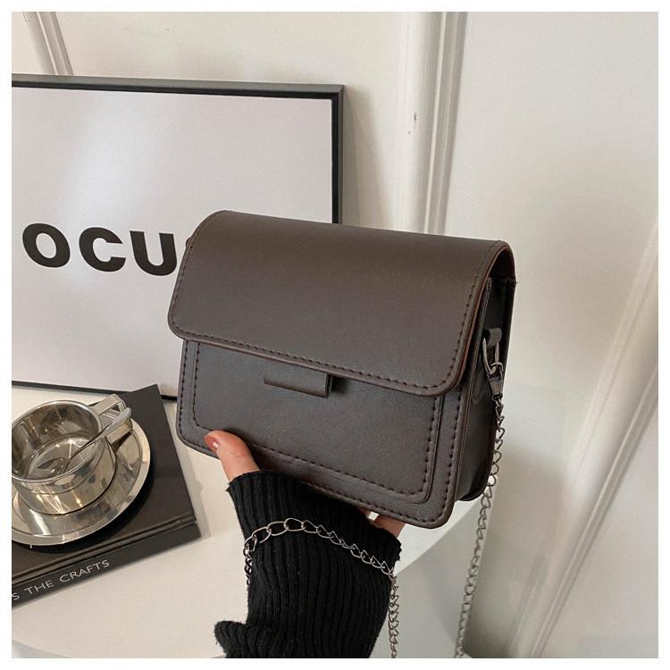 2024 New Fashion Women's Shoulder Bag Street Style High-end Crossbody Bag Elegant Simple Small Square Bag