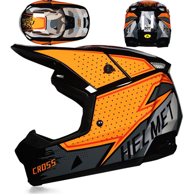 Greenway X6 Off-Road Helmet Goggles Downhill Woodway Mountain Bike Full Helmet Removable Safety Helmet Teen Self
