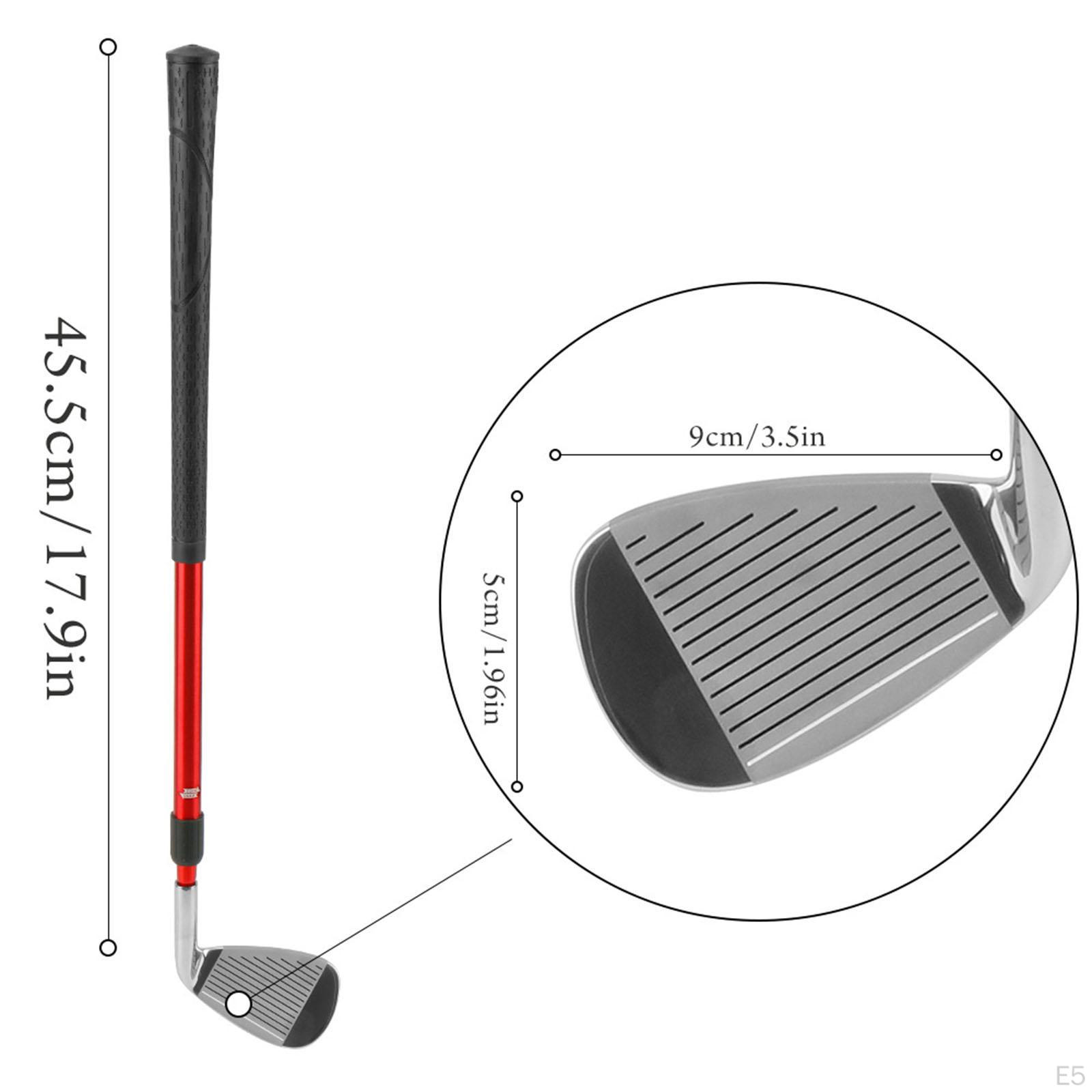 Двунаправленная клюшка для гольфа для повышения эффективности игры красный — фото 6